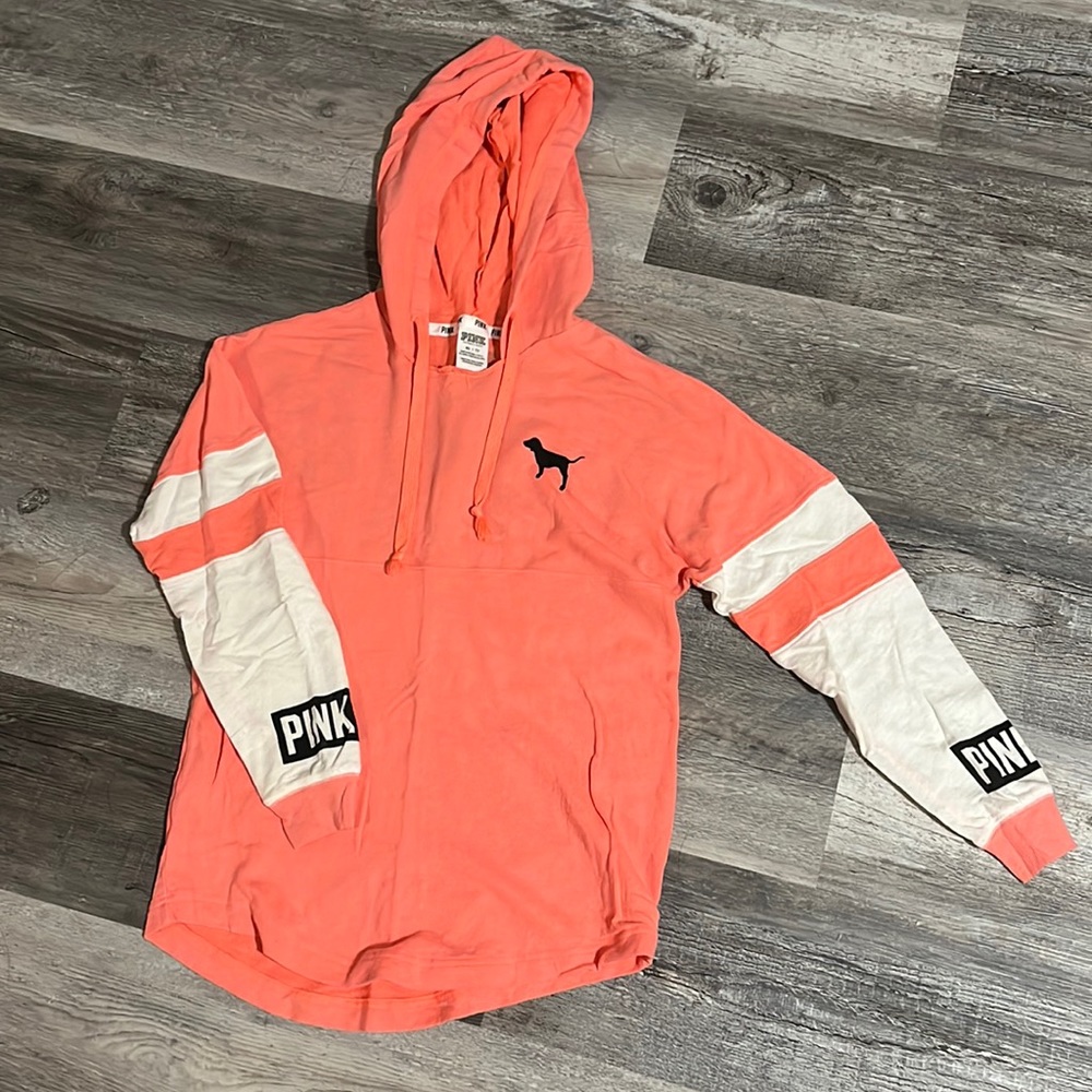 Pink hoodie